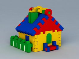 Toy House 3d preview