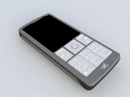 Sony Ericsson K610i 3d model preview