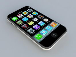 iPhone 3GS Smartphone 3d preview
