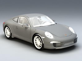 Porsche 911 Carrera 3d model preview