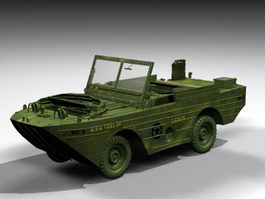 Ford GPA Amphibious Jeep 3d preview