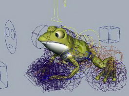 Small Frog Rig 3d preview