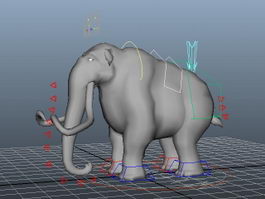 Mammoth Rig 3d preview