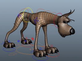 Great Dane Rig 3d model download Great Dane Rig 3d model preview