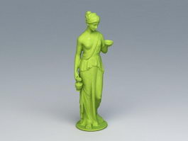 Venus Garden Statue 3d preview
