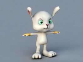 Cartoon Rabbit Character 3d preview
