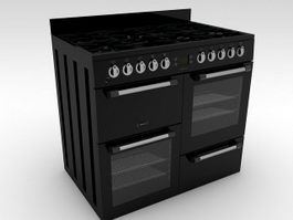 Kitchen Range 3d model preview