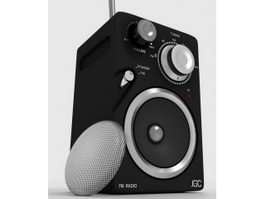 Portable Speaker with Radio 3d preview