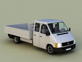 Pickup Truck 3d model preview