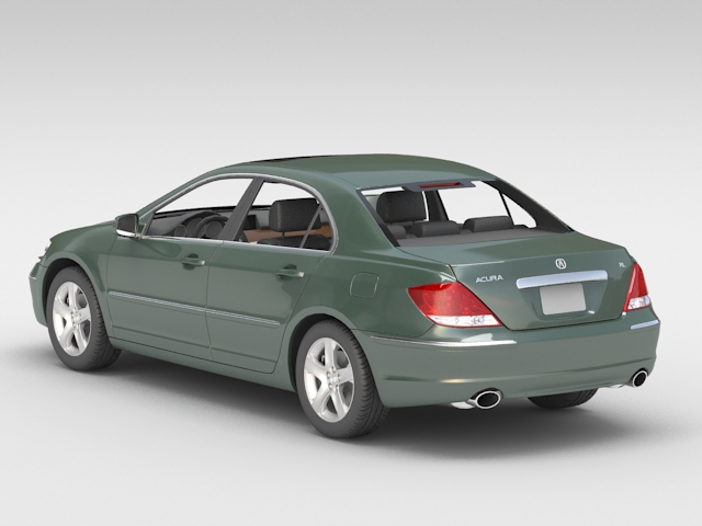 Acura RL 3d rendering