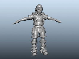 Armored Warrior 3d preview