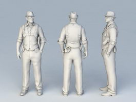 FBI G-Man 3d preview