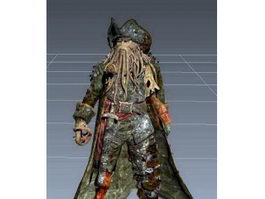 Davy Jones 3d preview