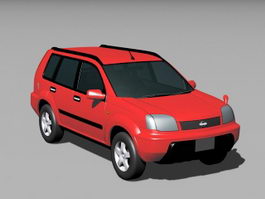 Nissan Pathfinder SUV 3d model preview