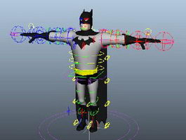 Batman Rig 3d preview
