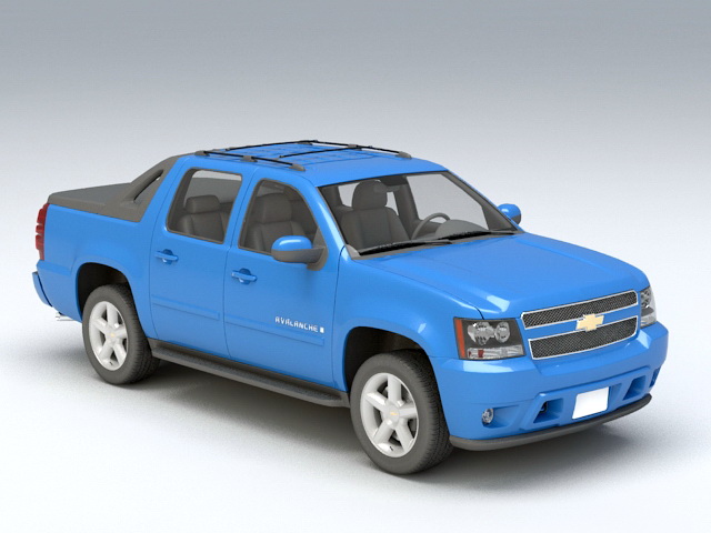 Chevrolet Avalanche 3d rendering