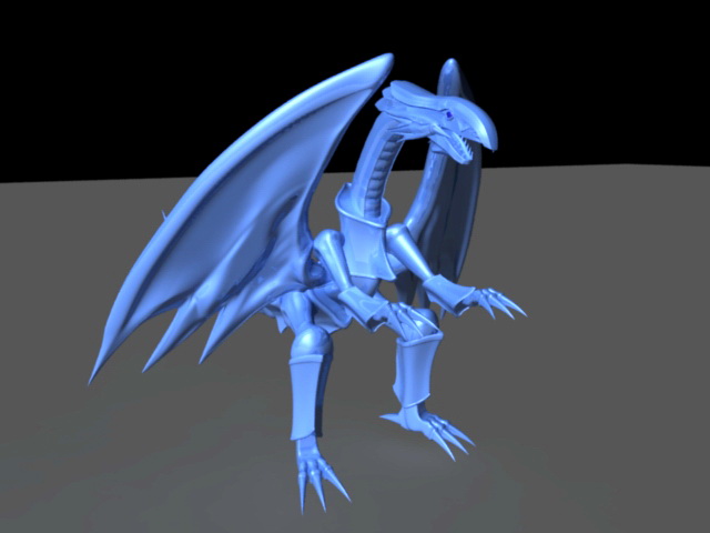 Dragon Monster 3d rendering