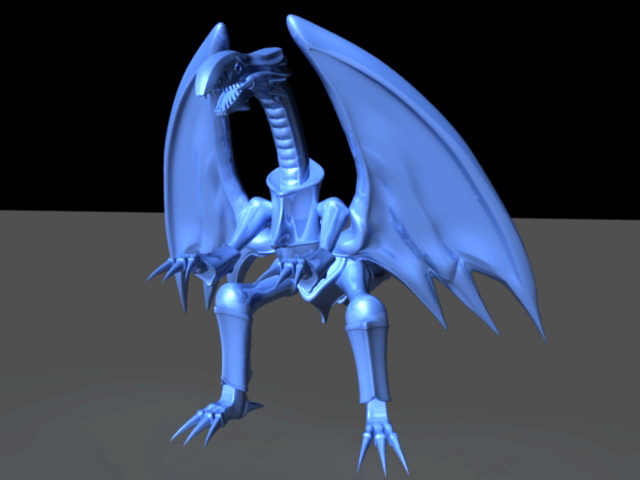 Dragon Monster 3d rendering
