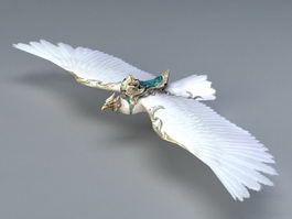 White Eagle Mount 3d model preview