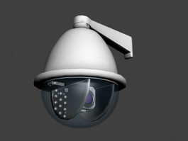 PTZ Security Camera 3d preview