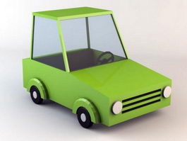 Low Poly Car 3d preview