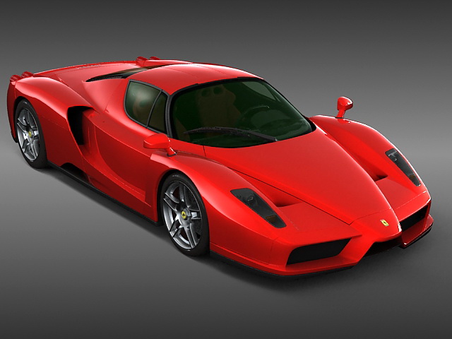 Enzo Ferrari 3d model 3ds Max files free download - modeling 45487 on