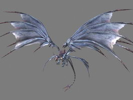 Cool Dragons Monster 3d model preview