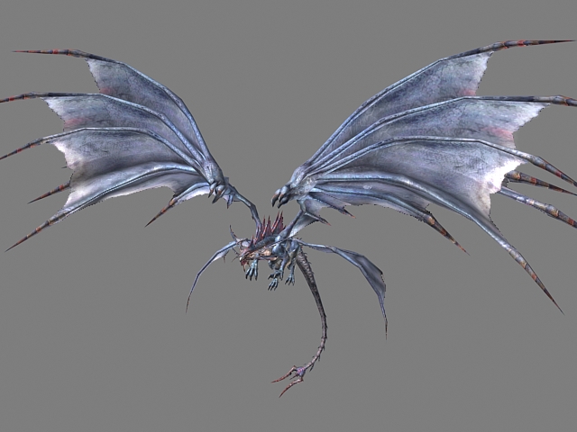Cool Dragons Monster 3d rendering
