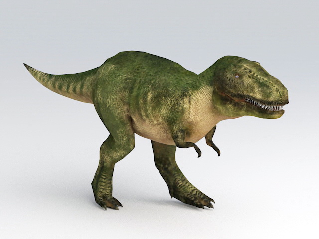 Animated Tyrannosaurus Rex 3d model - CadNav