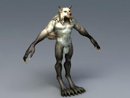 Human Werewolf 3d preview