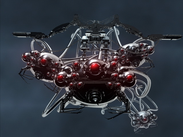 Matrix Sentinel 3d rendering
