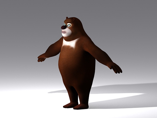 fat bear cartoon