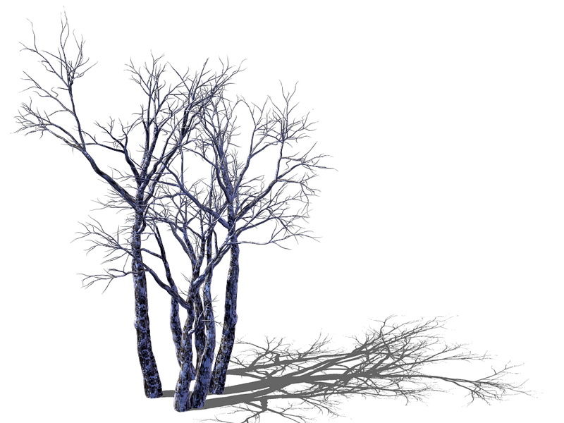 Old Dead Tree 3d rendering