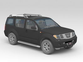 Nissan Pathfinder 3d model preview