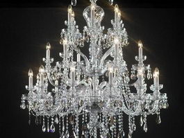 American Crystal Chandelier 3d preview