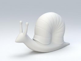 Snail Figurine 3d preview