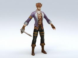 Medieval Pirate 3d preview