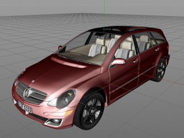 Mercedes-Benz R-Class 3d model preview