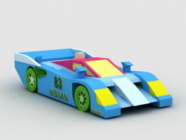 Nissan GTP ZX 3d model preview