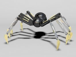 Robot Spider 3d model preview