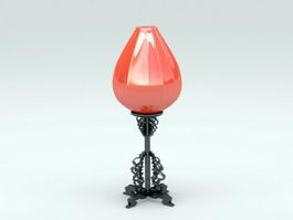 Chinese Style Table Lamp 3d model preview