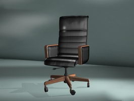 Swivel Armchair 3d model preview