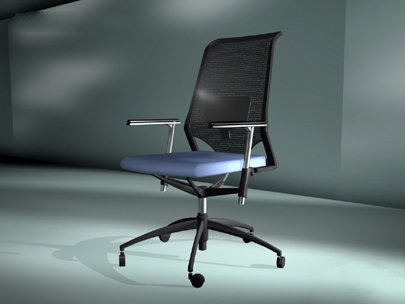 Mesh Revolving Chair 3d rendering
