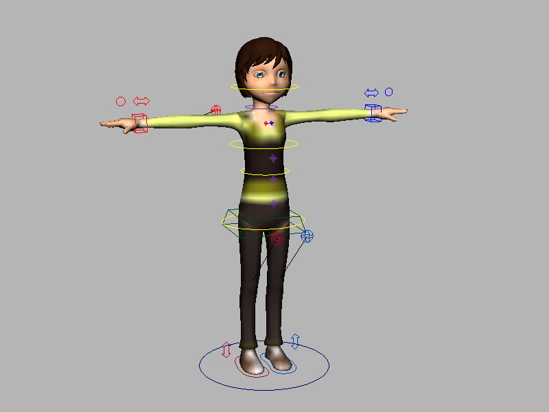 maya 3d character models free download