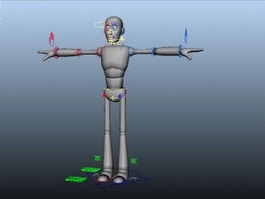 Person Base Male Rig 3d preview