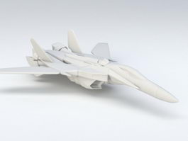 VF-25F Fighter Mode 3d model preview