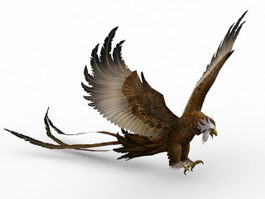 Long Tail Eagle 3d preview