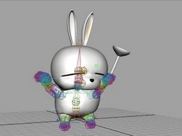 Mashimaro Rig & Animated 3d preview