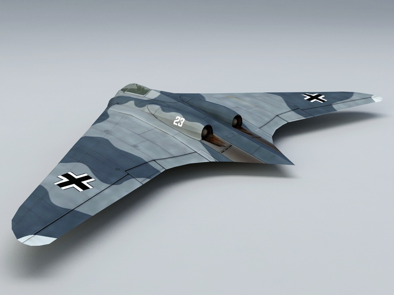 Ho 229 Fighter Bomber 3d model files free download - CadNav