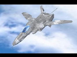 VF-0 Phoenix Variable Fighter 3d model preview